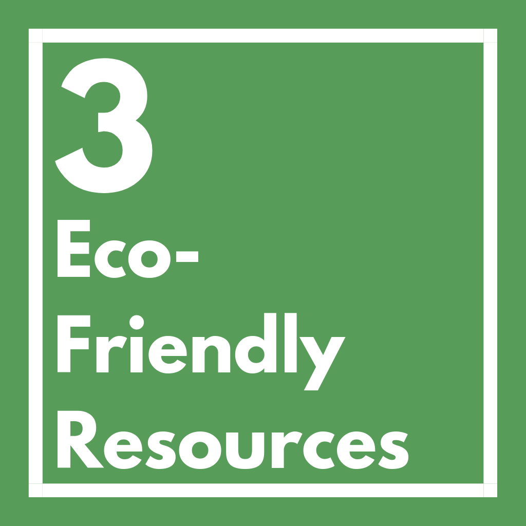 My 3 favourite eco-friendly resources