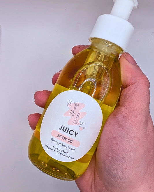 Handmade Juicy Body Oil by Stript Cosmetics - Vegan Body Care