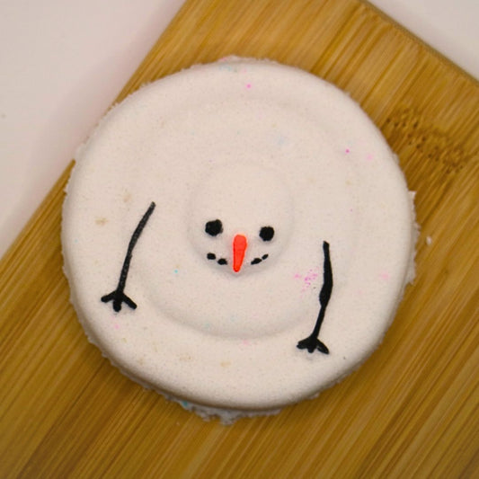 Melted Snowman Bath Bomb