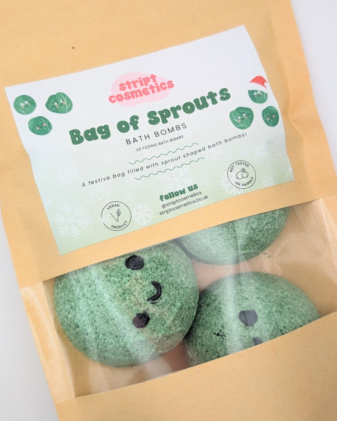 Bag of Sprouts Bath Bombs
