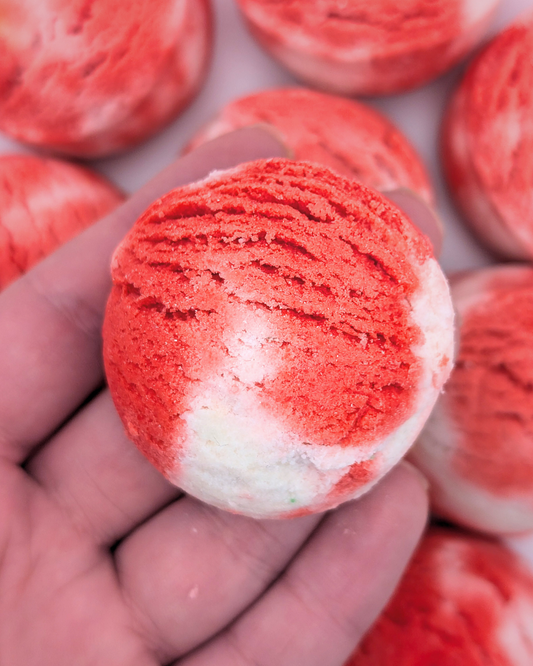 Candycane Bubble Bath Scoop